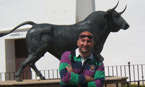 Michele Caldarelli in un viaggio a Ronda, in Andalusia